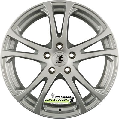 4x itWheels Michelle silver 5.5x14 ET35 - LK4/100 ML63.3 Felgen Alufelgen