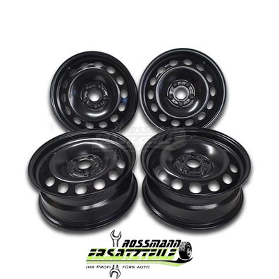 4x Alcar 9031 7.5x17 ET50 - LK6/114.3 ML66 Felge Stahl