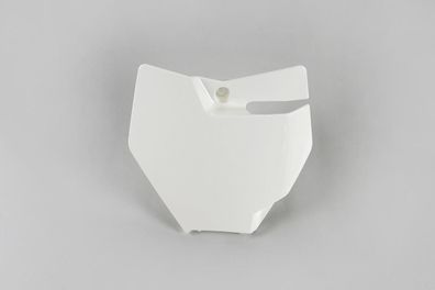 Startnummerntafel Verkleidung number plate cover passt an Ktm Sx 85 18-24 weiß