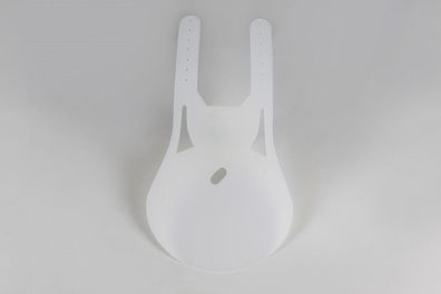 Startnummerntafel number plate cover passt an Villa Fv 76-79 Mx 79-81 weiß