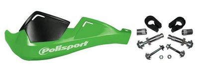 Polisport Evolution Handprotektoren Handschutz Protektoren handguards grün