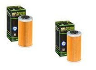 2x Hiflo HF611 Ölfilter oilfilter passt an Bmw G 450 X 08-11 passt an Husqvarna