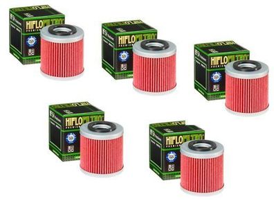 5x Hiflo HF154 Ölfilter oilfilter passt an Husqvarna Te 250 410 450 510 610 Tc