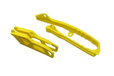 Kettenführung Schwingenschleifer swingarm passt an Suzuki Rmz 250 450 19-23 gelb