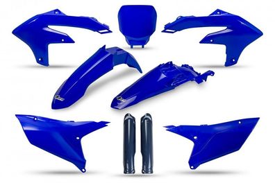 Verkleidungssatz Plastiksatz plastic kit fork passt an Yamaha Yzf 250 24-25 blau