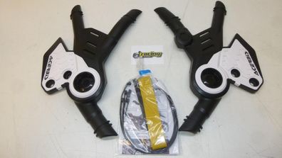 Rahmenschutz X-Grip Rahmenprotektor frame passt an Bmw Gs 1250 18-21 sw-weiß