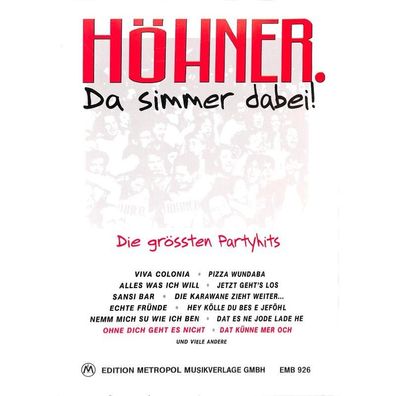 HÖHNER - Da simmer dabei - Songbook (Noten)