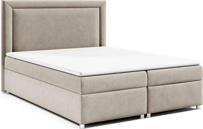 Best For Home Boxspringbett Trinity K-3 mit Bettkasten & Topper