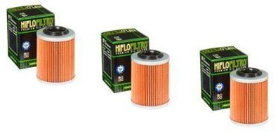 3x Hiflo HF152 ?lfilter oilfilter passt an Aprilia Rsv 1000 R 04-09 Outlander