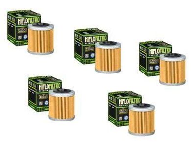 5x Hiflo HF182 ?lfilter oilfilter passt an Aprilia Rxv 550 08-13 Sxv Beverly 350