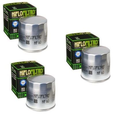 3x Hiflo HF163 Ölfilter oilfilter passt an Bmw K75 100 1100 Rs R1100 Gs Rt R1150