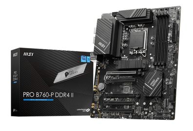PRO B760-P DDR4 II, Mainboard schwarz
