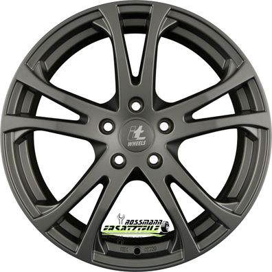 4x itWheels Michelle titan 5.5x14 ET35 - LK5/100 ML63.3 Felgen Alufelgen