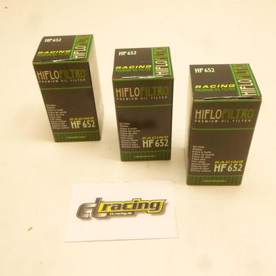 3x Hiflo HF652 Ölfilter oilfilter passt an Ktm Exc Sxf Smr passt an GasGas Mc-f