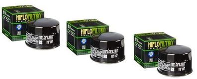 3x Hiflo HF147 ?lfilter oilfilter passt an Yamaha Fzs 600 98-03 Xp passt an Sym