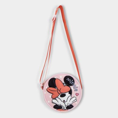 Disney Minnie Kinder Tasche Satchel Umhängetasche, kompakt, leicht