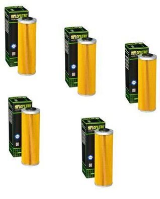 5x Hiflo HF650 ?lfilter oilfilter passt an GasGas Rx 450 23-24 passt an Ktm Duke