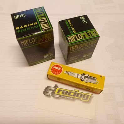 Wartungssatz Ölftilterset Zündkerze passt an Ktm Exc 250 400 450 Smr Smc