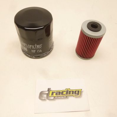 Hiflo HF155 HF156 Ölftilterset Ölfiltersatz oilfilter passt an Ktm Lc4 620 640