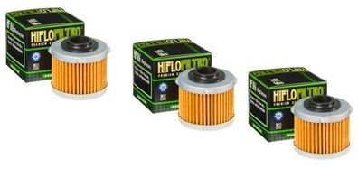 3x Hiflo HF186 ?lfilter oilfilter passt an Aprilia Scarabeo 125 09-12 Scarabeo