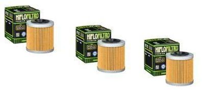 3x Hiflo HF182 Ölfilter oilfilter passt an Aprilia Rxv 550 08-13 Sxv Beverly 350