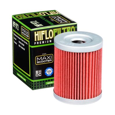 Hiflo HF972 ?lfilter oilfilter passt an Malaguti passt an Suzuki passt an Yamaha