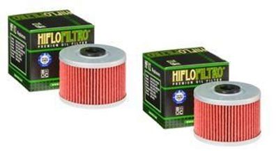 2x Hiflo HF112 ?lfilter oilfilter passt an Kawasaki passt an Honda passt an GasG