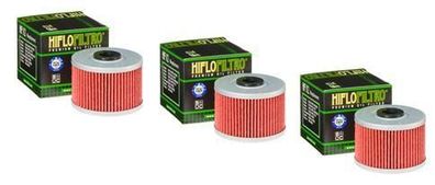 3x Hiflo HF112 ?lfilter oilfilter passt an Kawasaki passt an Honda passt an GasG