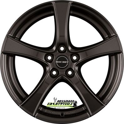 4x Borbet F2 mistral anthracite glossy 6x16 ET45 - LK5/114.3 ML72.5 Felge Alu