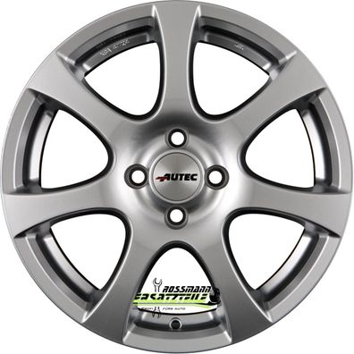 4x Autec Typ Z - Zenit brillantsilber 5.5x14 ET35 - LK4/98 ML58.1 Felge Alu
