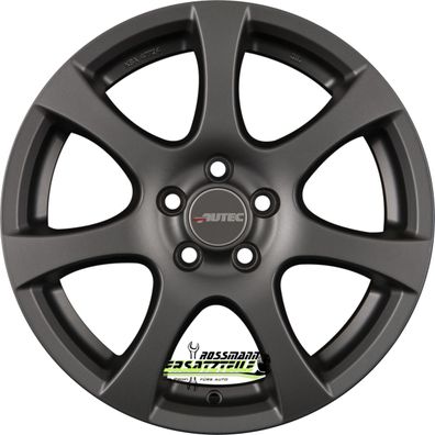 4x Autec Typ ZA - Zenit anthrazit matt 5.5x14 ET35 - LK5/100 ML57.1 Felge Alu