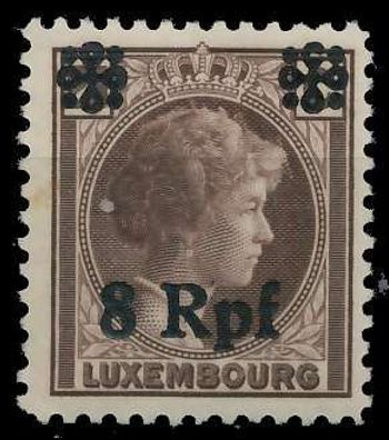 BES. 2WK Luxemburg Nr 21 postfrisch X9F6E8E
