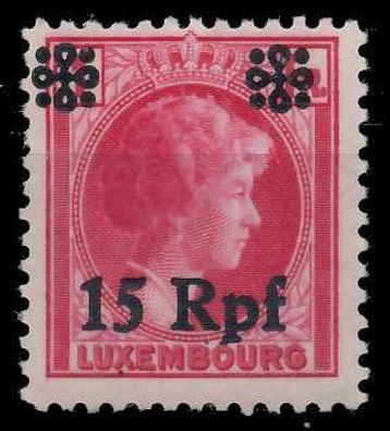 BES. 2WK Luxemburg Nr 24 postfrisch X9F6E96