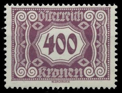 Österreich Portomarken 1922 Nr 121 postfrisch XA0D59E