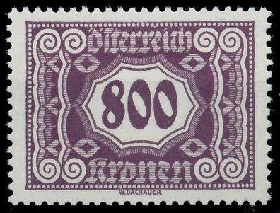 Österreich Portomarken 1922 Nr 123 postfrisch XA0D5AE