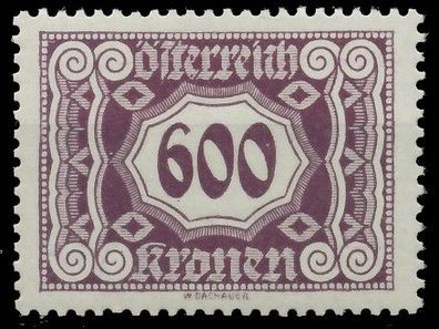 Österreich Portomarken 1922 Nr 122 postfrisch XA0D5B2
