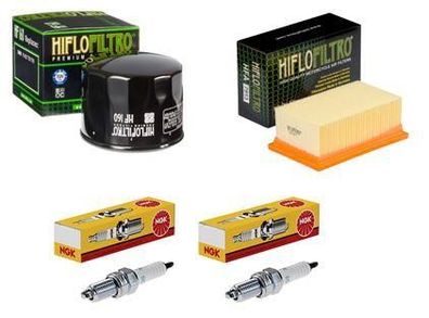 Wartungssatz ?lftilterset Z?ndkerzen spark splug passt an Bmw F 650 Gs 800 08-12