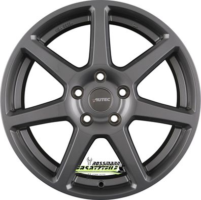 4x Autec Typ TL - Tallin titansilber 6.5x15 ET38 - LK4/100 ML60.1 Felge Alu