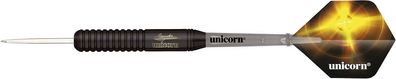 Unicorn Black Brass Gary Anderson Steel Darts / 1 Satz / 22 Gr
