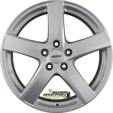 4x Alutec Freeze polar-silber 6.5x16 ET50 - LK5/114.3 ML70.1 Felge Alu
