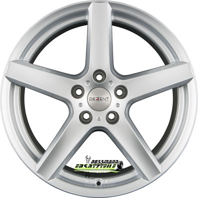 4x Dezent TY silver 6x15 ET35 - LK4/98 ML58.1 TTYK1SA35E Felgen Alufelgen