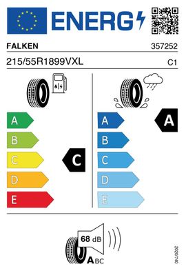 4x Falken Ziex ZE 320 XL 215/55R18 99V Reifen Sommer PKW