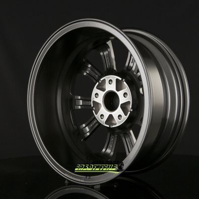 4x Oxxo Liberty gunmetal 6.5x16 ET43 - LK5/112 ML57.1 Felgen Alufelgen