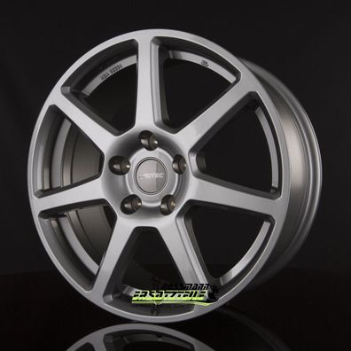 4x Autec Typ TL - Tallin titansilber 6.5x16 ET48 - LK5/114.3 ML70 Felge Alu