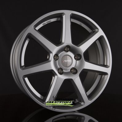 4x Autec Typ TL - Tallin titansilber 6.5x16 ET20 - LK4/108 ML65.1 Felge Alu