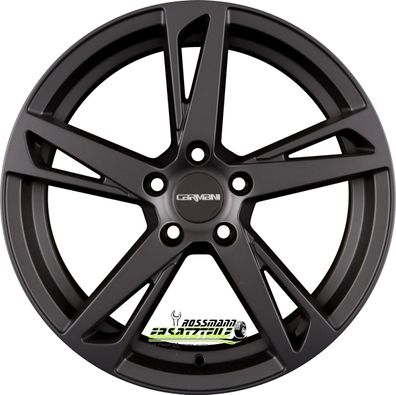 4x Carmani 16 Anton hyper gun 6.5x16 ET49 - LK5/112 ML66.6 Felge Alu