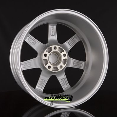 4x Autec Typ TL - Tallin brillantsilber lackiert 7x16 ET35 - LK5/112 ML66.5 Felge