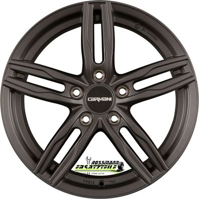 4x Carmani 14 Paul hyper gun 6.5x16 ET38 - LK5/114.3 ML72.6 Felge Alu
