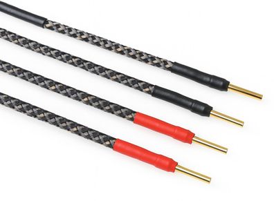 Sommercable -Quadra Blue- Referenz bi-wire Kabelbrücken - beidseitig crimped