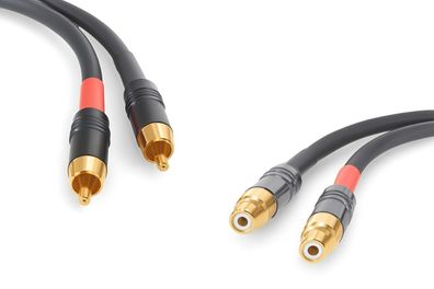 Sommercable -Galileo- HighEnd Cinch-Verlängerung - neutral & linear - OFC